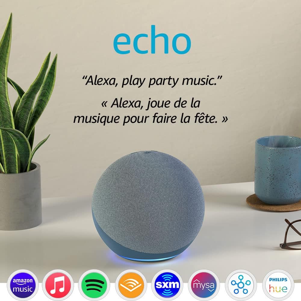 Amazon Echo (4th Generation) Smart Speaker with Alexa product photo