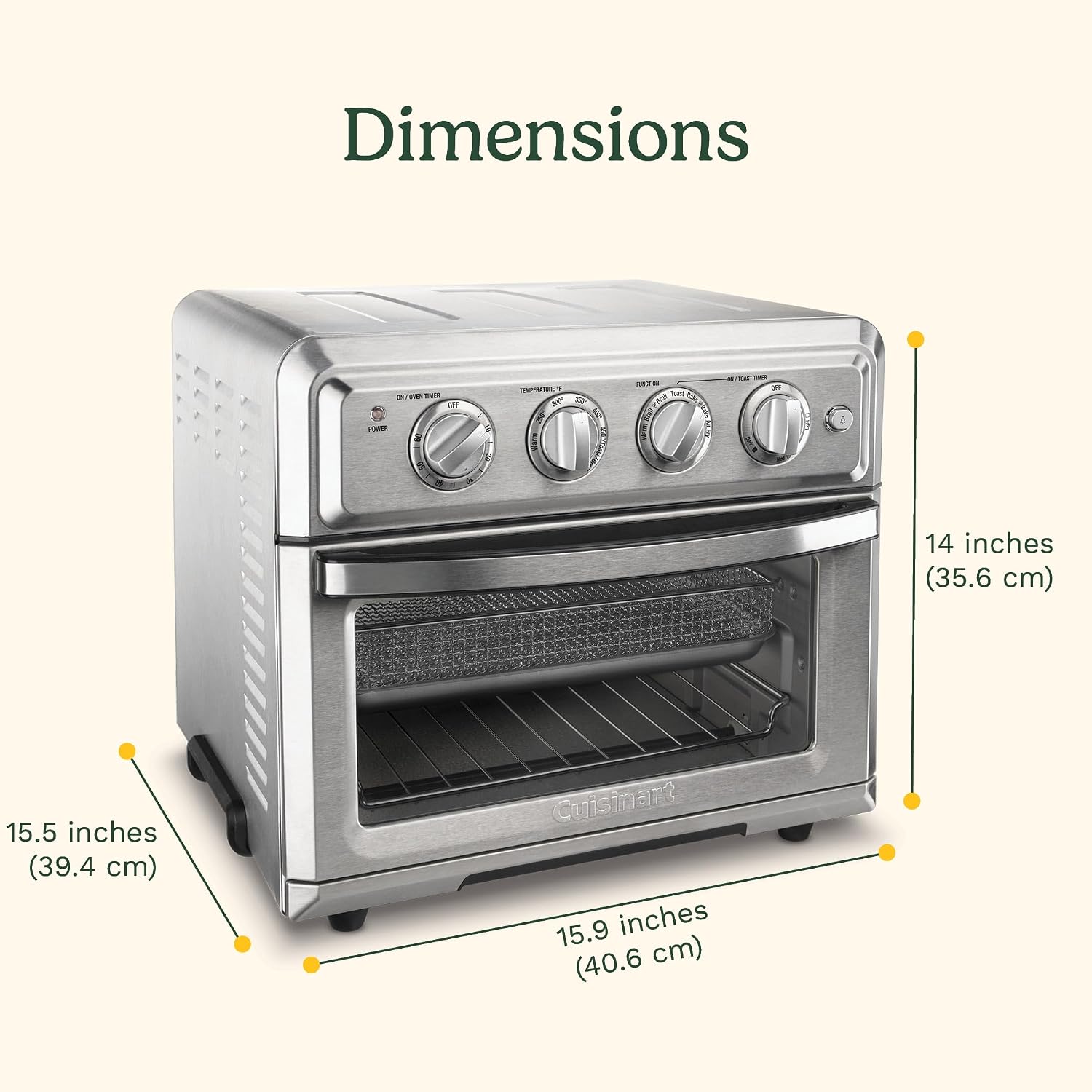Cuisinart TOA-60 Air Fryer Toaster Oven product photo